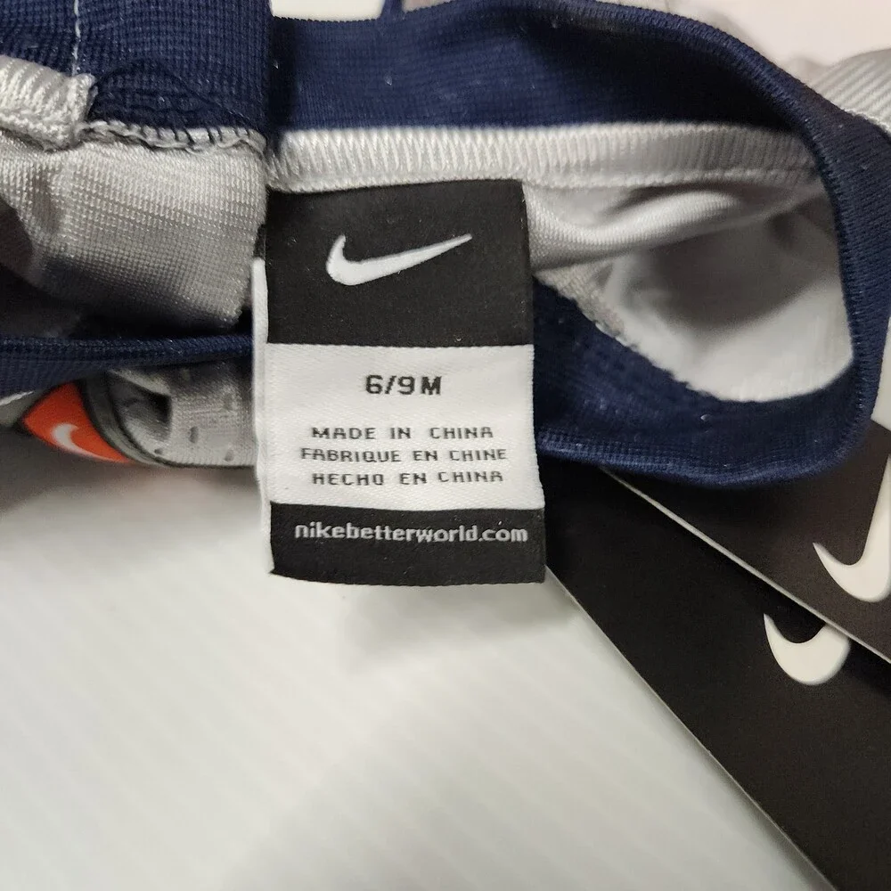 Nike Infant Football Jersey 6/9M Penn State Lions 1 Long Sleeve Gray 167